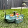 Rotating Duck Fishing Game – Motor Skills Toy with 2 Rods — OutDoor by ELKLU