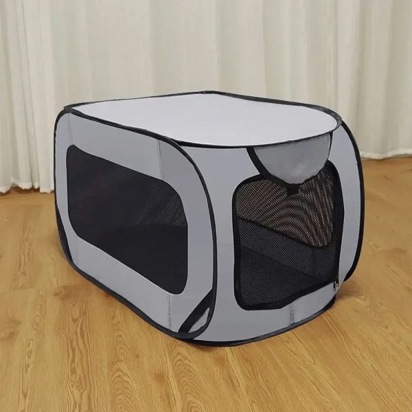 Safe and Practical Dog Car Transport Cage — Pets & Companions by ELKLU