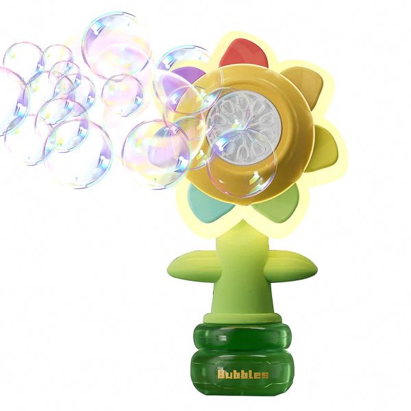 Sunflower Bubble Toy with Automatic Blowing and Shaking Head — OutDoor by ELKLU
