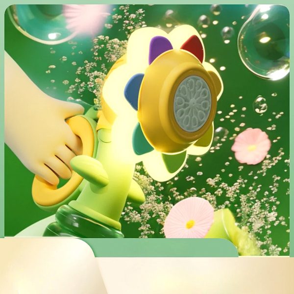 Sunflower Bubble Toy with Automatic Blowing and Shaking Head — OutDoor by ELKLU